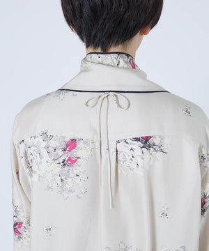 flower print blouse