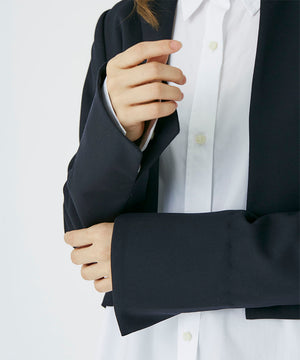 gabardine short jacket